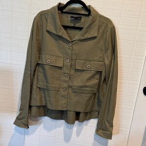 Olive Utility Jacket for Women